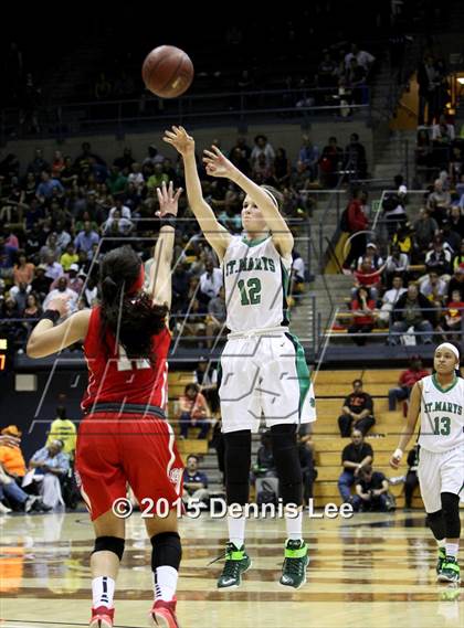 Thumbnail 1 in St. Mary's vs. Mater Dei (CIF State Open Division Final) photogallery.