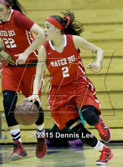 Thumbnail 3 in St. Mary's vs. Mater Dei (CIF State Open Division Final) photogallery.