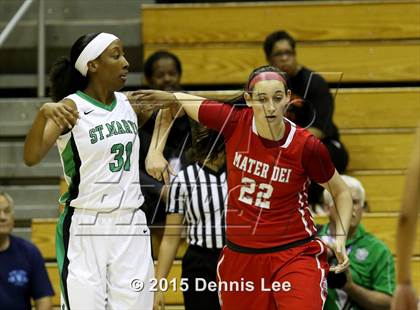 Thumbnail 2 in St. Mary's vs. Mater Dei (CIF State Open Division Final) photogallery.