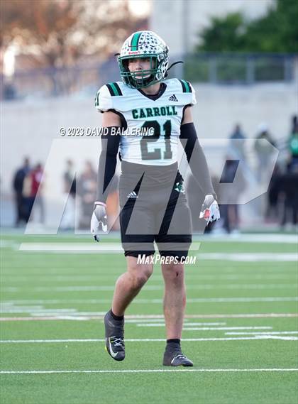 Thumbnail 2 in DeSoto vs. Southlake Carroll (UIL 6A D2 Semifinal Playoff) photogallery.