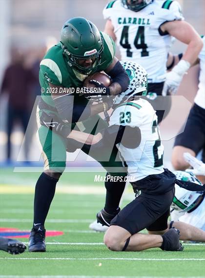 Thumbnail 1 in DeSoto vs. Southlake Carroll (UIL 6A D2 Semifinal Playoff) photogallery.