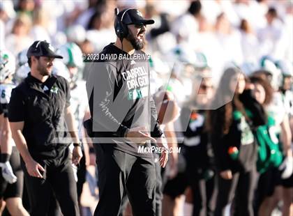 Thumbnail 2 in DeSoto vs. Southlake Carroll (UIL 6A D2 Semifinal Playoff) photogallery.