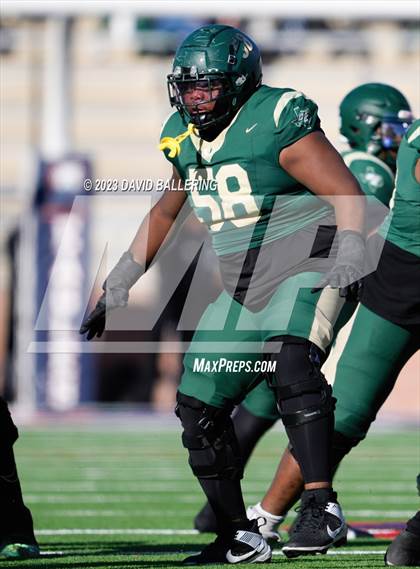 Thumbnail 3 in DeSoto vs. Southlake Carroll (UIL 6A D2 Semifinal Playoff) photogallery.