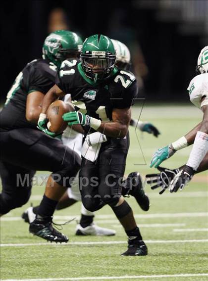 Thumbnail 3 in Brenham vs. Mayde Creek (Texas Football Classic) photogallery.