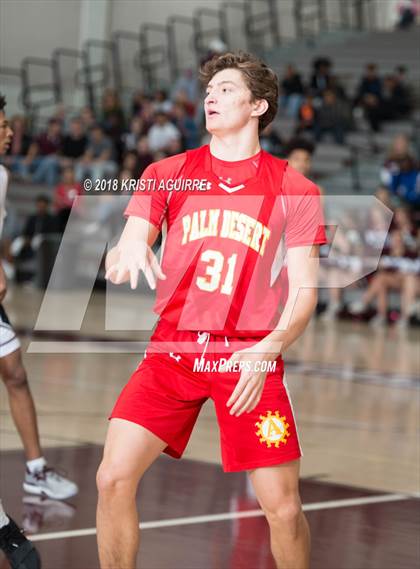 Thumbnail 3 in Palm Desert vs Paloma Valley (CIF SS 3A 1st Round Playoff) photogallery.