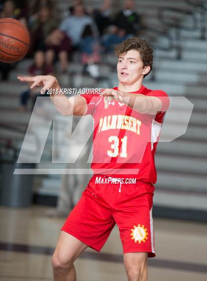 Thumbnail 3 in Palm Desert vs Paloma Valley (CIF SS 3A 1st Round Playoff) photogallery.
