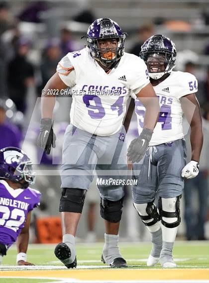 Thumbnail 3 in Angleton vs. College Station (UIL 5A Division I Area Playoff) photogallery.