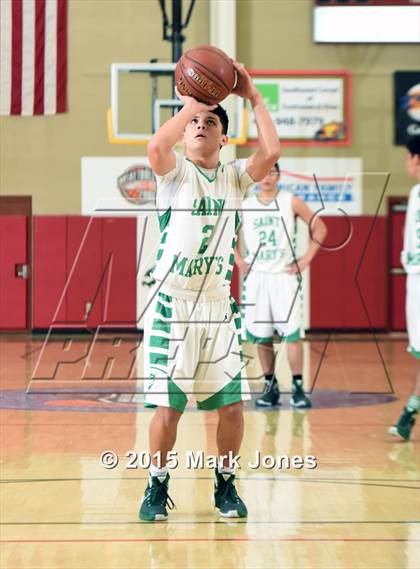 Thumbnail 1 in St. Mary's vs Rainier Beach (Hoophall West Invitational) photogallery.