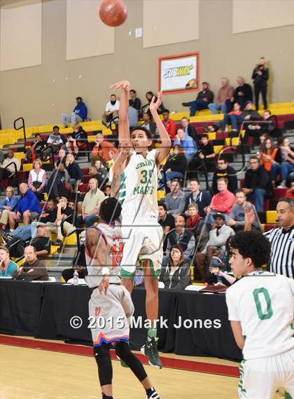 Thumbnail 3 in St. Mary's vs Rainier Beach (Hoophall West Invitational) photogallery.