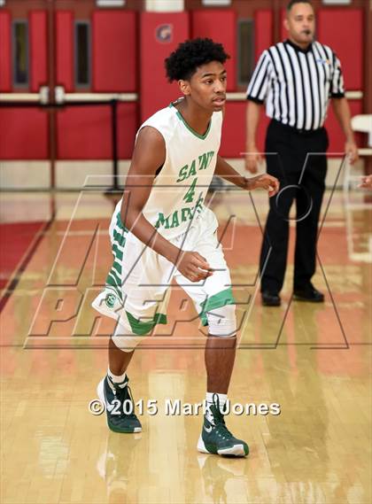 Thumbnail 1 in St. Mary's vs Rainier Beach (Hoophall West Invitational) photogallery.