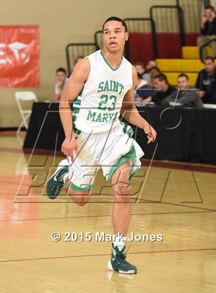 Thumbnail 2 in St. Mary's vs Rainier Beach (Hoophall West Invitational) photogallery.