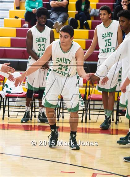 Thumbnail 3 in St. Mary's vs Rainier Beach (Hoophall West Invitational) photogallery.