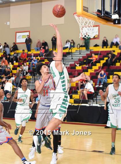 Thumbnail 3 in St. Mary's vs Rainier Beach (Hoophall West Invitational) photogallery.