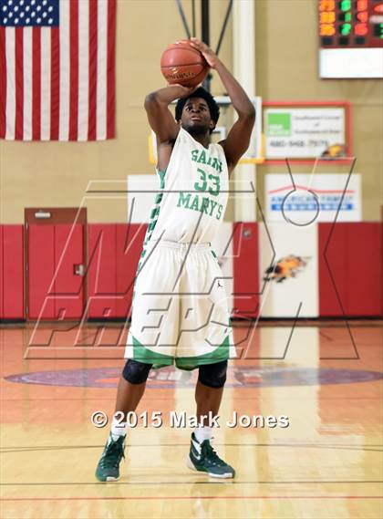 Thumbnail 3 in St. Mary's vs Rainier Beach (Hoophall West Invitational) photogallery.