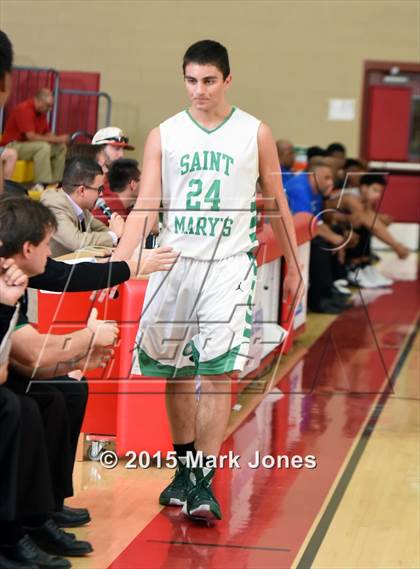 Thumbnail 1 in St. Mary's vs Rainier Beach (Hoophall West Invitational) photogallery.