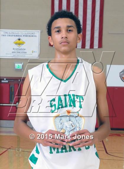 Thumbnail 2 in St. Mary's vs Rainier Beach (Hoophall West Invitational) photogallery.