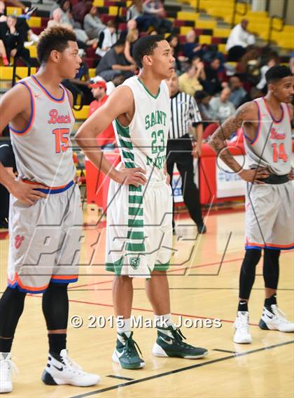 Thumbnail 3 in St. Mary's vs Rainier Beach (Hoophall West Invitational) photogallery.