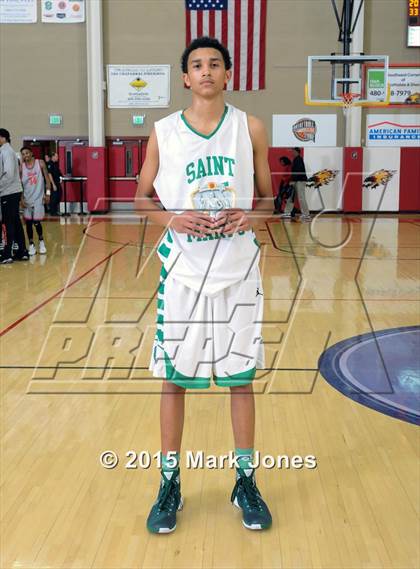 Thumbnail 1 in St. Mary's vs Rainier Beach (Hoophall West Invitational) photogallery.