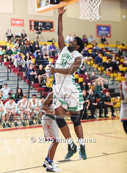 Thumbnail 3 in St. Mary's vs Rainier Beach (Hoophall West Invitational) photogallery.
