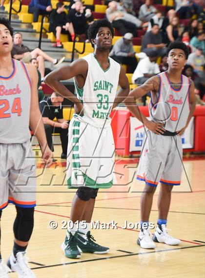 Thumbnail 3 in St. Mary's vs Rainier Beach (Hoophall West Invitational) photogallery.