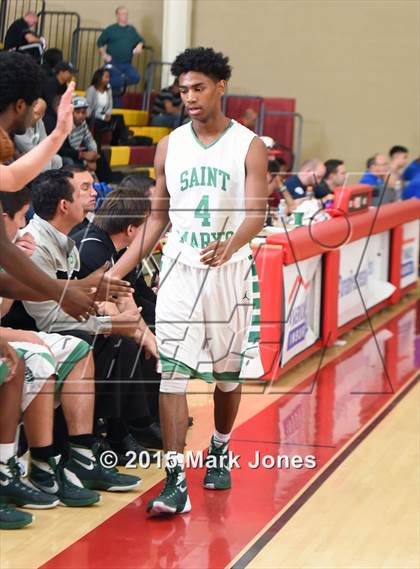 Thumbnail 2 in St. Mary's vs Rainier Beach (Hoophall West Invitational) photogallery.