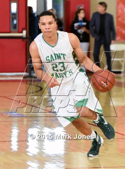 Thumbnail 1 in St. Mary's vs Rainier Beach (Hoophall West Invitational) photogallery.