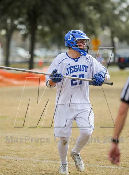 Thumbnail 2 in Jesuit vs. Spain Park (Allstate Sugar Bowl Lacrosse  Classic) photogallery.