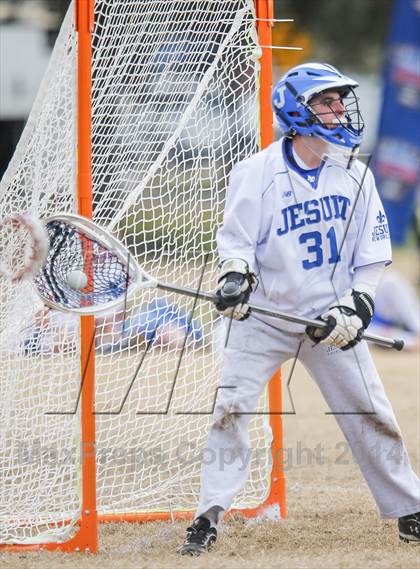 Thumbnail 1 in Jesuit vs. Spain Park (Allstate Sugar Bowl Lacrosse  Classic) photogallery.