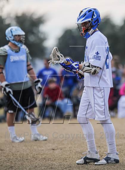 Thumbnail 1 in Jesuit vs. Spain Park (Allstate Sugar Bowl Lacrosse  Classic) photogallery.