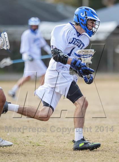 Thumbnail 2 in Jesuit vs. Spain Park (Allstate Sugar Bowl Lacrosse  Classic) photogallery.