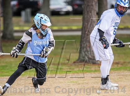 Thumbnail 2 in Jesuit vs. Spain Park (Allstate Sugar Bowl Lacrosse  Classic) photogallery.