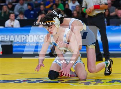 Thumbnail 1 in NYSPHSAA Wrestling Championships Finals 102 lbs - 126 lbs photogallery.