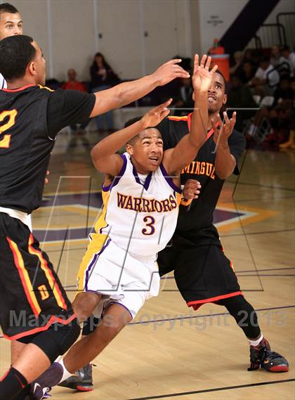 Thumbnail 3 in Dominguez @ Righetti (CIF SS 1st Round Playoffs ) photogallery.