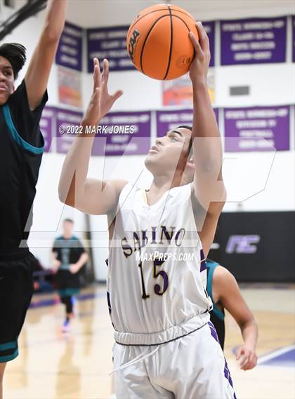 Thumbnail 1 in Sabino vs. St. John Paul II Catholic (Coyotes Basketball Invitational) photogallery.