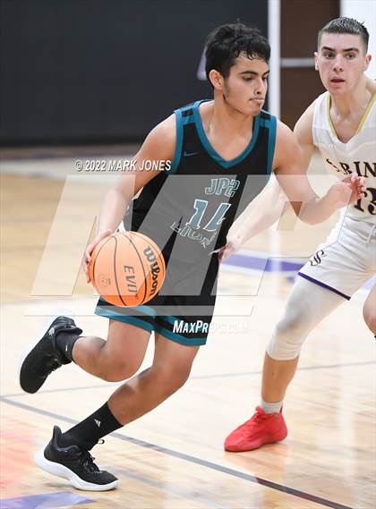 Thumbnail 3 in Sabino vs. St. John Paul II Catholic (Coyotes Basketball Invitational) photogallery.