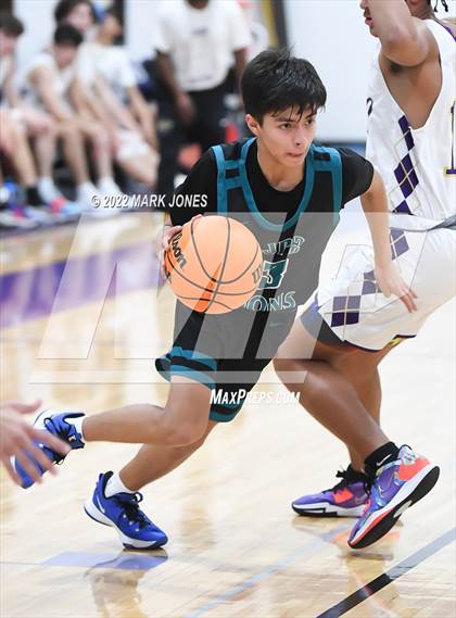 Thumbnail 1 in Sabino vs. St. John Paul II Catholic (Coyotes Basketball Invitational) photogallery.