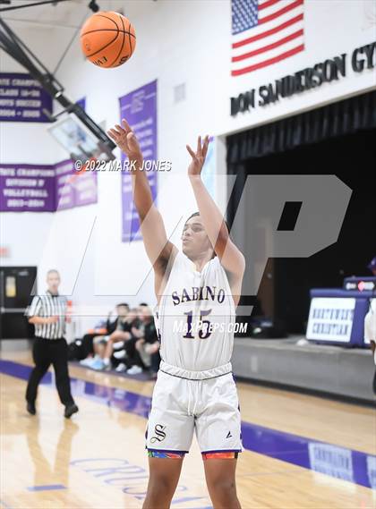 Thumbnail 1 in Sabino vs. St. John Paul II Catholic (Coyotes Basketball Invitational) photogallery.