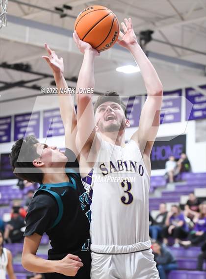Thumbnail 3 in Sabino vs. St. John Paul II Catholic (Coyotes Basketball Invitational) photogallery.