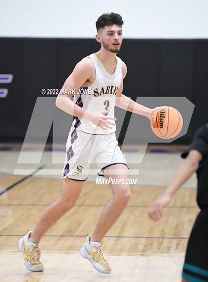 Thumbnail 3 in Sabino vs. St. John Paul II Catholic (Coyotes Basketball Invitational) photogallery.