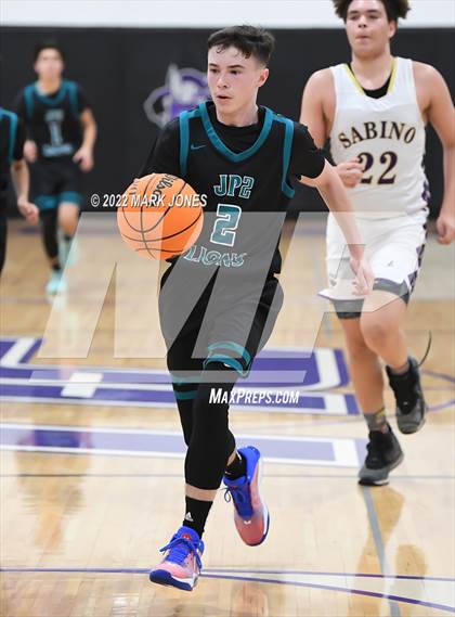 Thumbnail 3 in Sabino vs. St. John Paul II Catholic (Coyotes Basketball Invitational) photogallery.