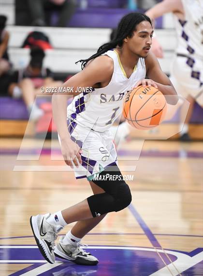 Thumbnail 3 in Sabino vs. St. John Paul II Catholic (Coyotes Basketball Invitational) photogallery.