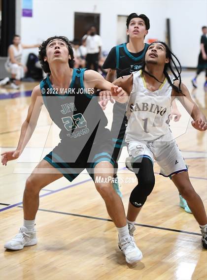 Thumbnail 2 in Sabino vs. St. John Paul II Catholic (Coyotes Basketball Invitational) photogallery.