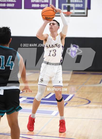 Thumbnail 3 in Sabino vs. St. John Paul II Catholic (Coyotes Basketball Invitational) photogallery.
