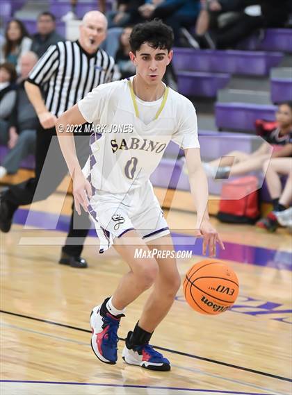 Thumbnail 2 in Sabino vs. St. John Paul II Catholic (Coyotes Basketball Invitational) photogallery.