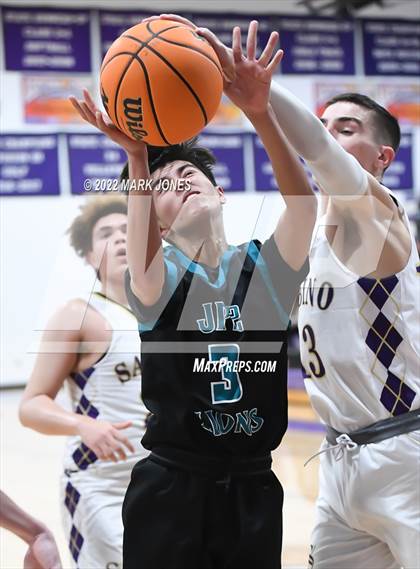Thumbnail 3 in Sabino vs. St. John Paul II Catholic (Coyotes Basketball Invitational) photogallery.