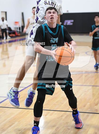 Thumbnail 2 in Sabino vs. St. John Paul II Catholic (Coyotes Basketball Invitational) photogallery.