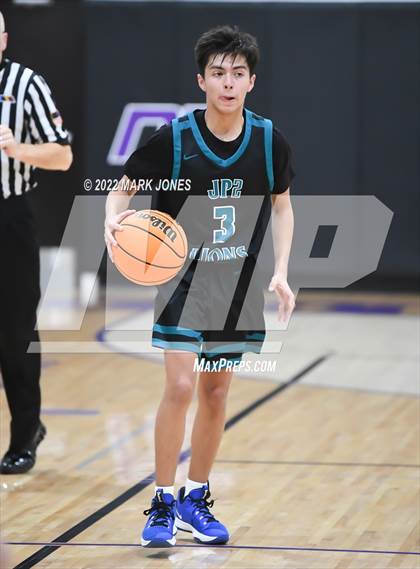 Thumbnail 3 in Sabino vs. St. John Paul II Catholic (Coyotes Basketball Invitational) photogallery.