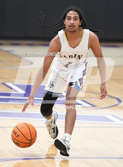 Thumbnail 2 in Sabino vs. St. John Paul II Catholic (Coyotes Basketball Invitational) photogallery.