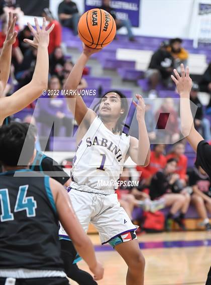 Thumbnail 2 in Sabino vs. St. John Paul II Catholic (Coyotes Basketball Invitational) photogallery.