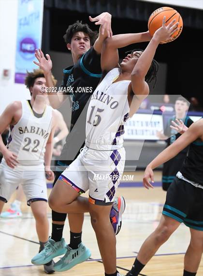 Thumbnail 3 in Sabino vs. St. John Paul II Catholic (Coyotes Basketball Invitational) photogallery.